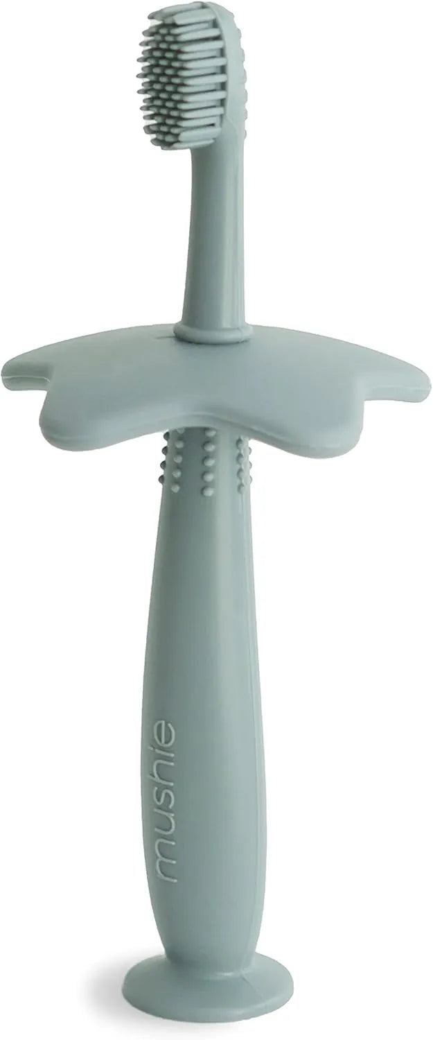 Mushie Star Training Toothbrush (Cambridge Blue)
