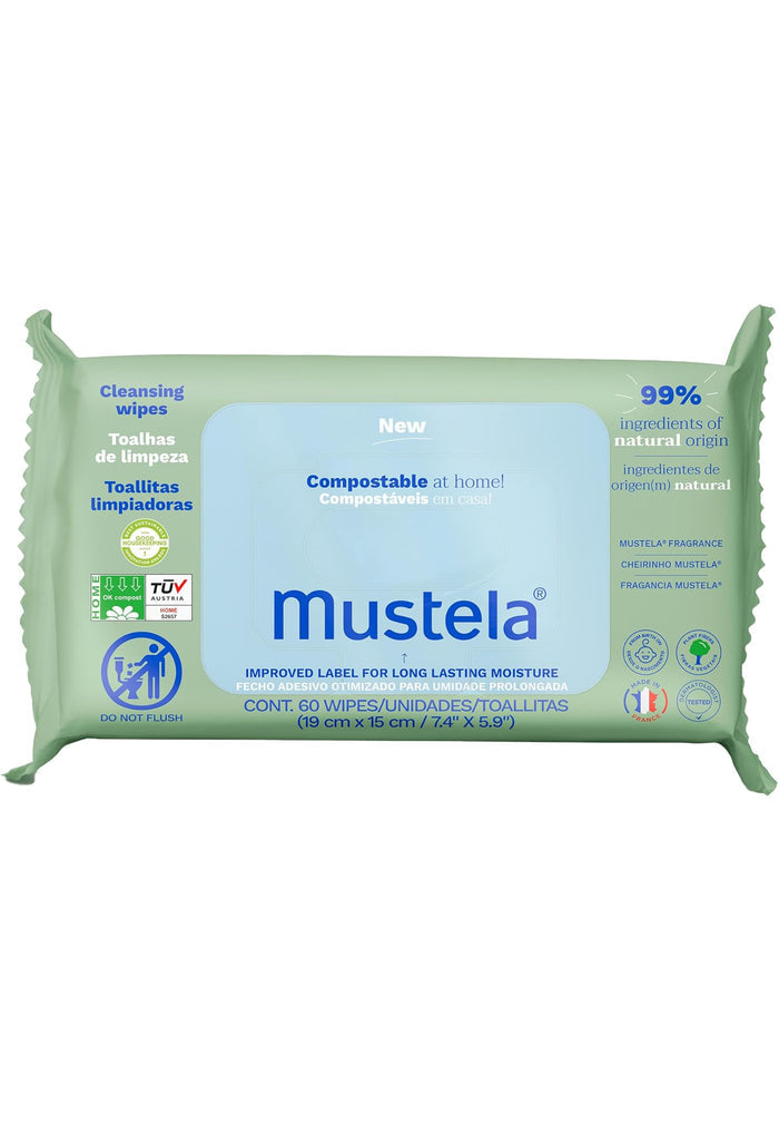 Mustela Cleansing Wipes (60pcs)