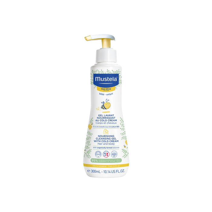 Mustela Nourishing Cleansing Gel with Cold Cream (300ml)
