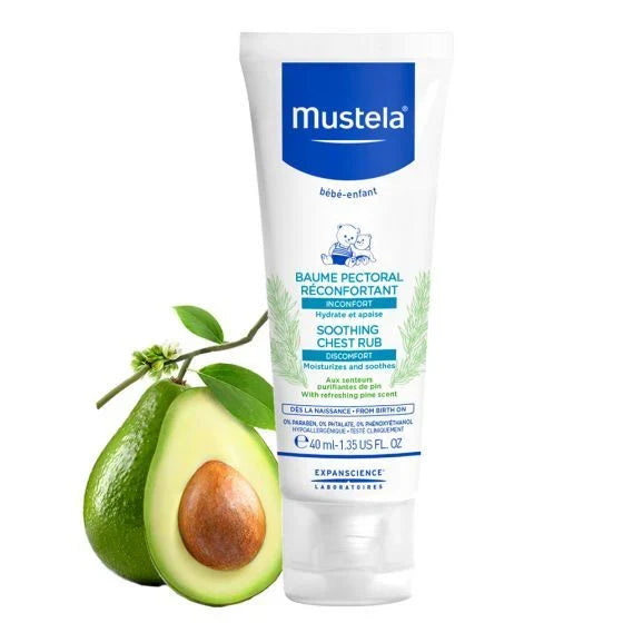 Mustela Soothing Chest Rub (40ml)