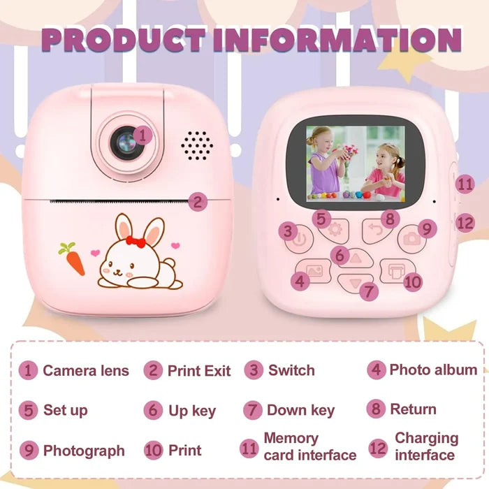 Mycam Instant Print Mini Camera