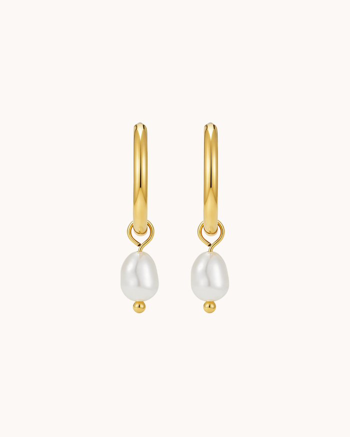 Nacre hoops