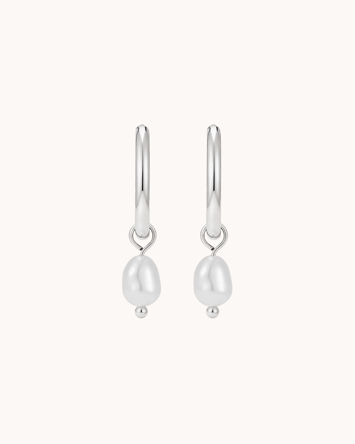 Nacre hoops