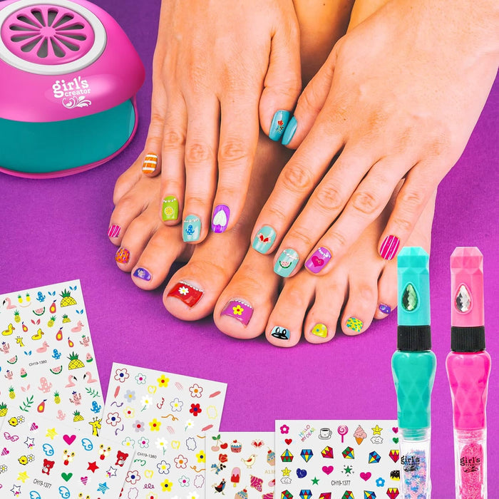 Nail Polish Kit for Kids (6-12 Year Old)