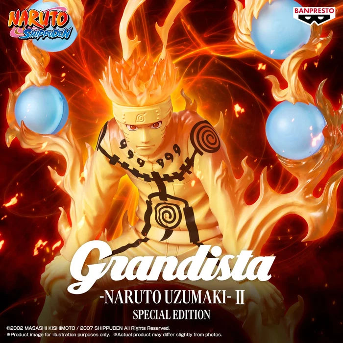 Naruto Shippuden Grandista-Naruto Uzumaki- II Special Edition