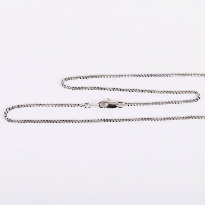 Necklace Cross Sterling Silver 16-18"