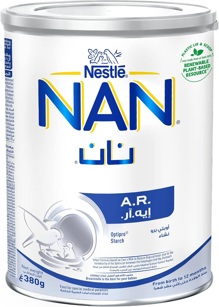 Nestle NAN Anti Regurgitation (AR), From 0 to 12 Months, 380g