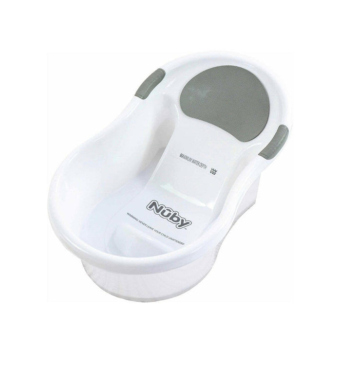 Nuby - Baby Bath With Built In Seat & Headrest.