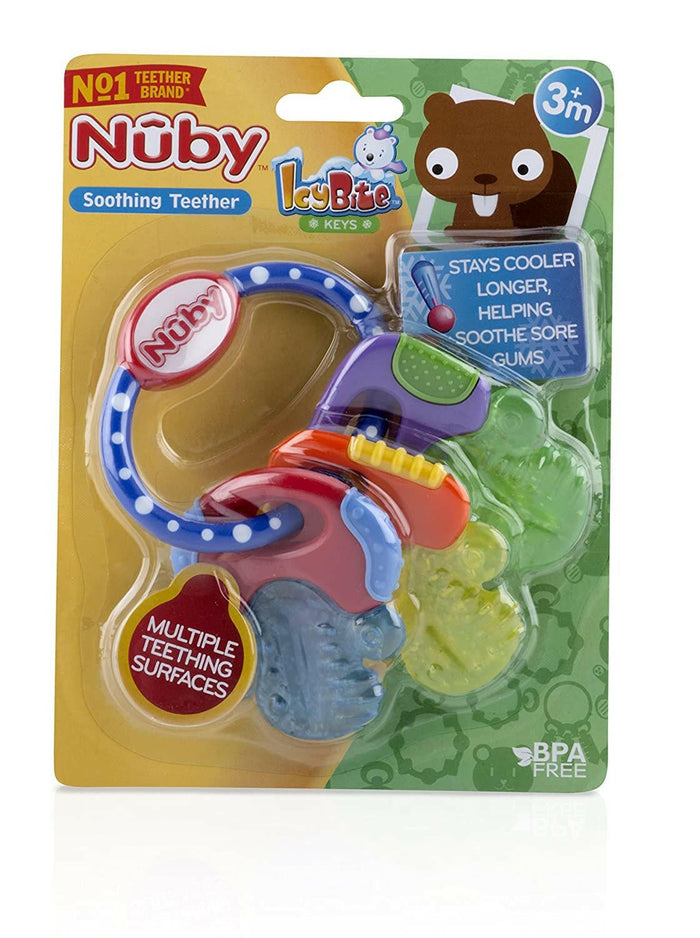 Nuby Ice Gel Teether Keys.