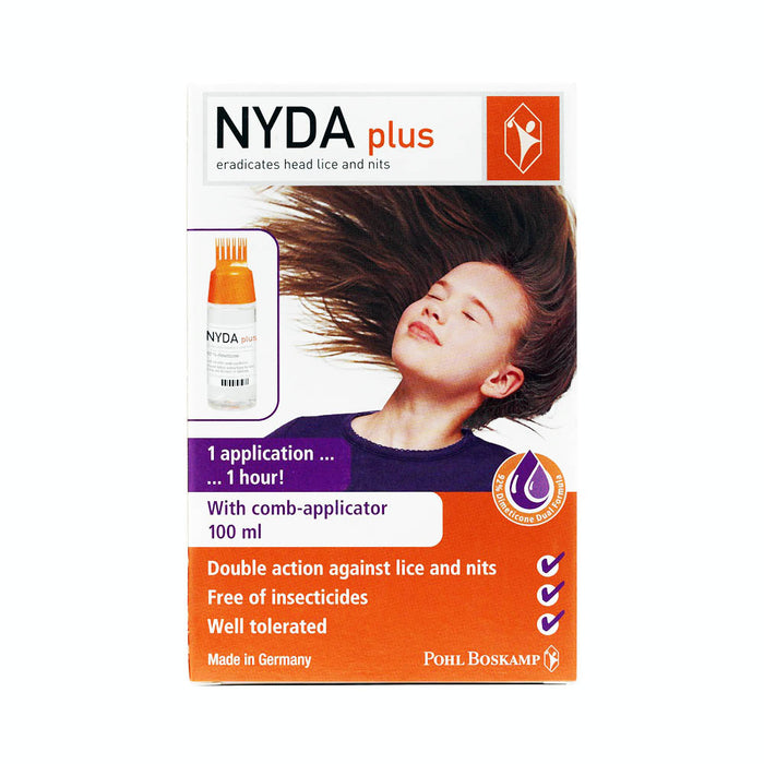 Nyda Plus with Comb Applicator, 100ml