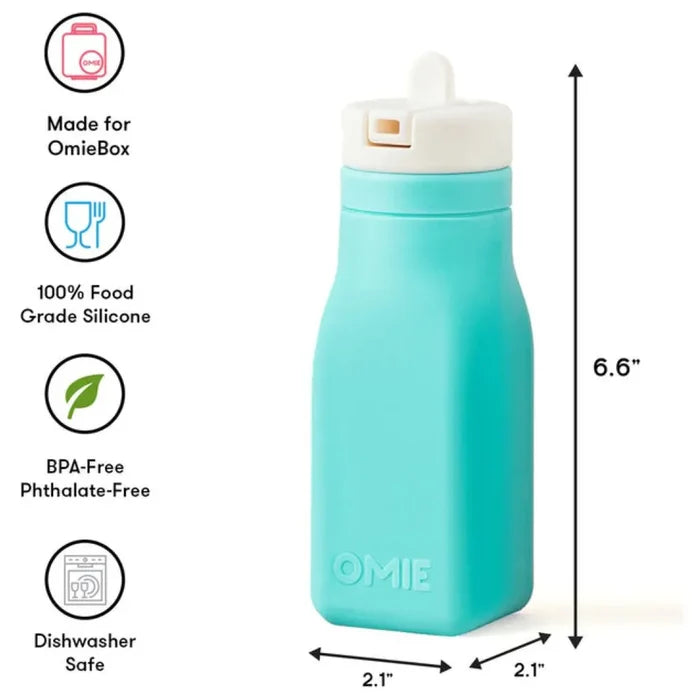 Omie Water Bottle Silicone (255ml)