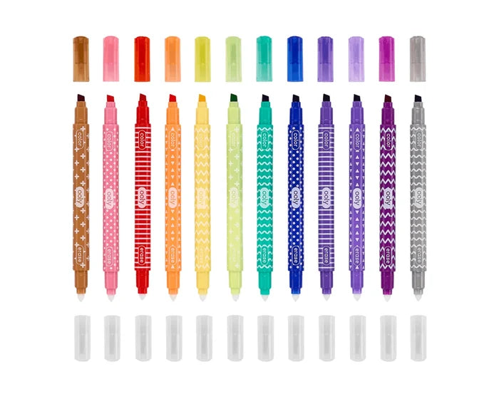 Ooly Make No Mistake Erasable Markers (Set of 12)