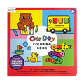 Ooly Our Day Coloring Book, 18 Pages, 3m+