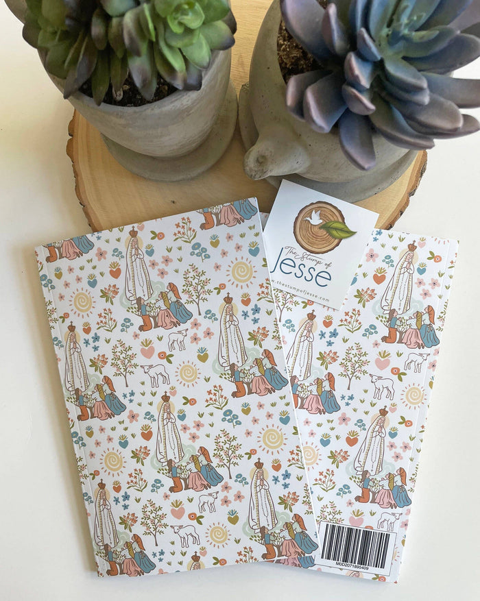 Our Lady of Fatima Ruled Notebook