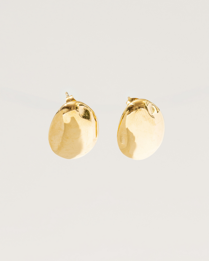 Oval earrings - Textures