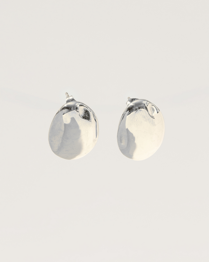 Oval earrings - Textures
