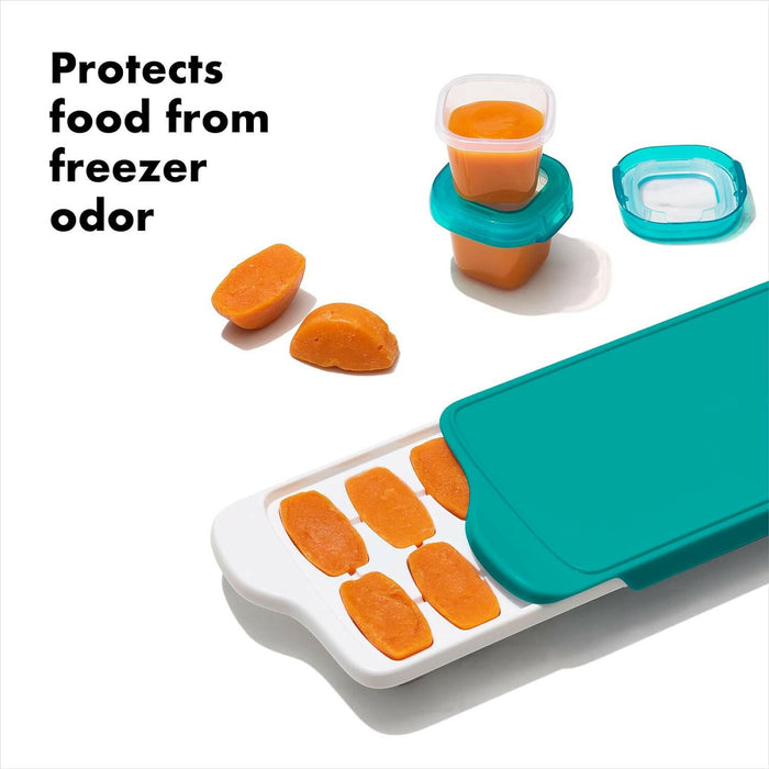 OXO Tot Baby Food Freezer Tray - Teal.