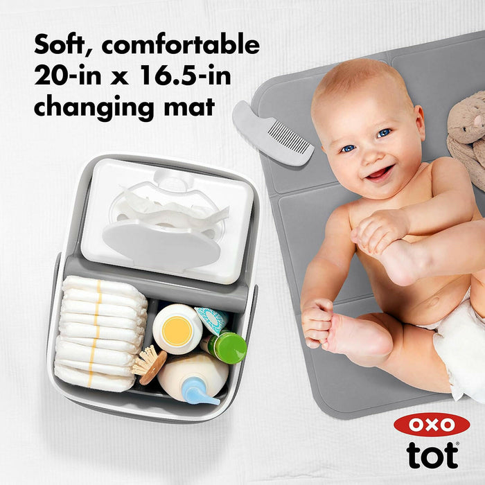 OXO Tot Diaper Caddy - Gray.