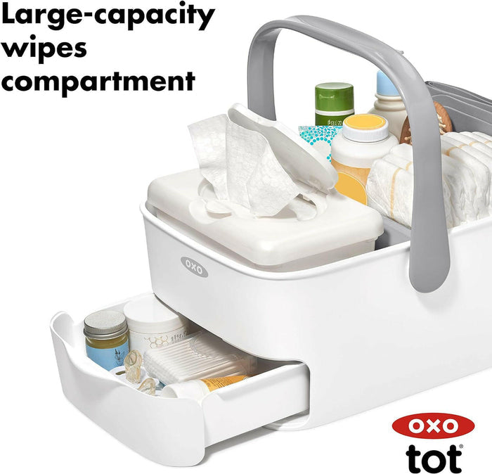 OXO Tot Diaper Caddy - Gray.