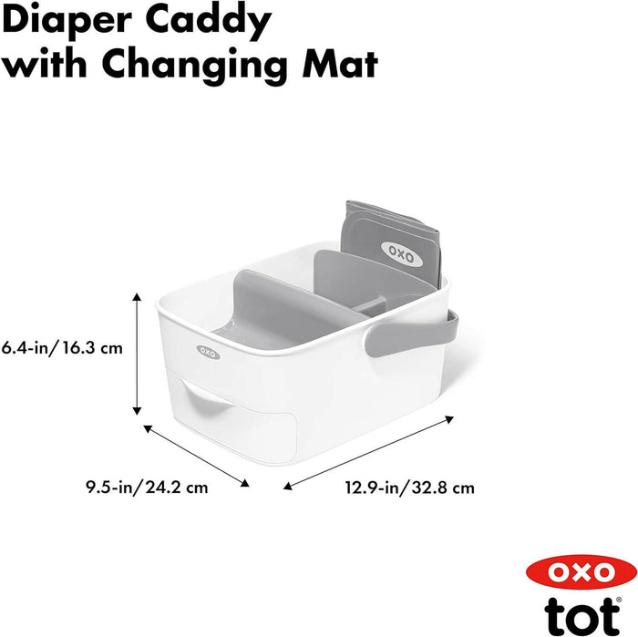OXO Tot Diaper Caddy - Gray.