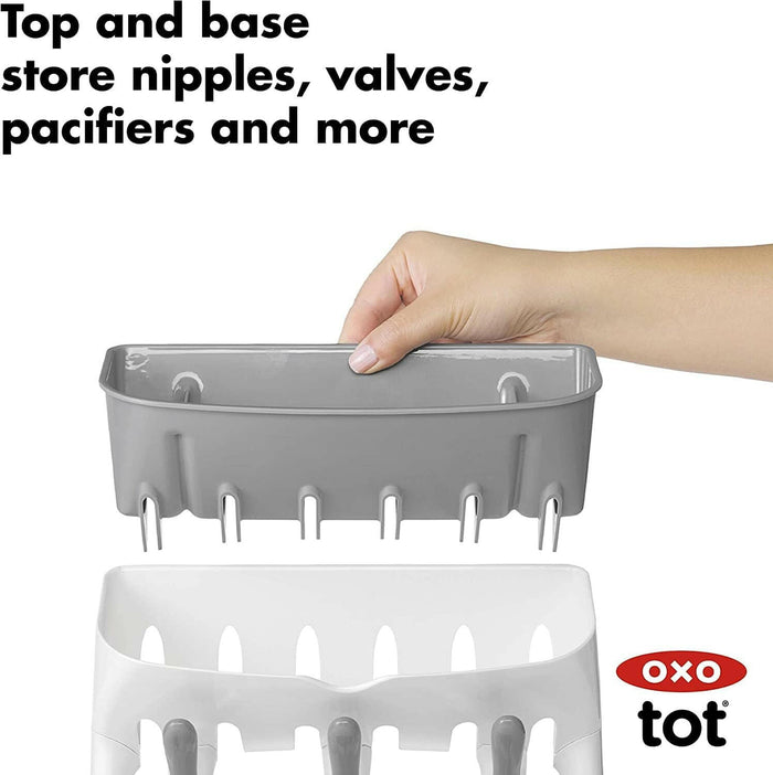 OXO Tot Space Saving Drying Rack - Gray.
