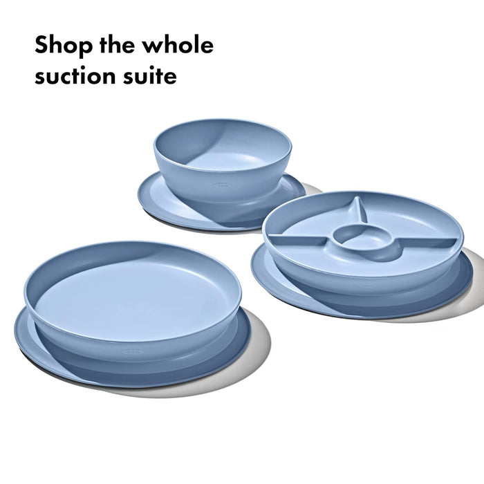 OXO Tot Stick & Stay Suction Divided Plate