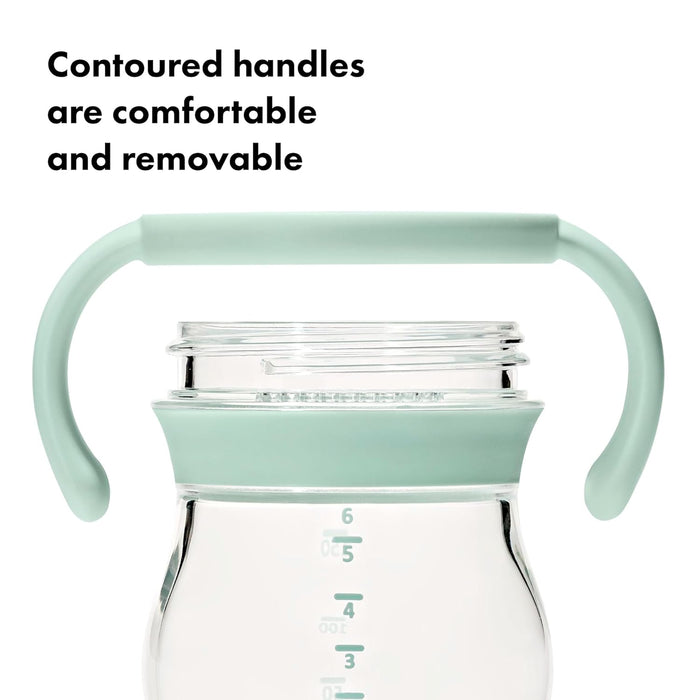 OXO Tot Transitions Soft Spout Sippy Cup with Removable Handles, 6oz