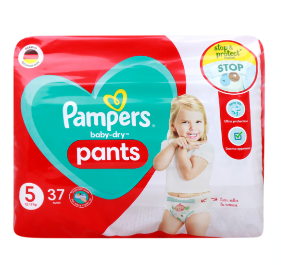 pampers dry pants