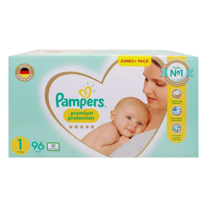 Pampers Premium Protection Diapers, Doppel Pack - Big Pack