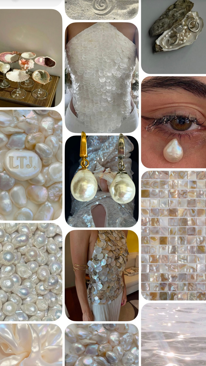 Pearl charm pendant