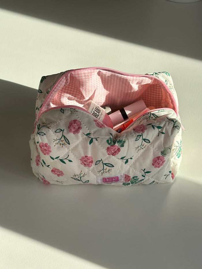 Peony makeup bag