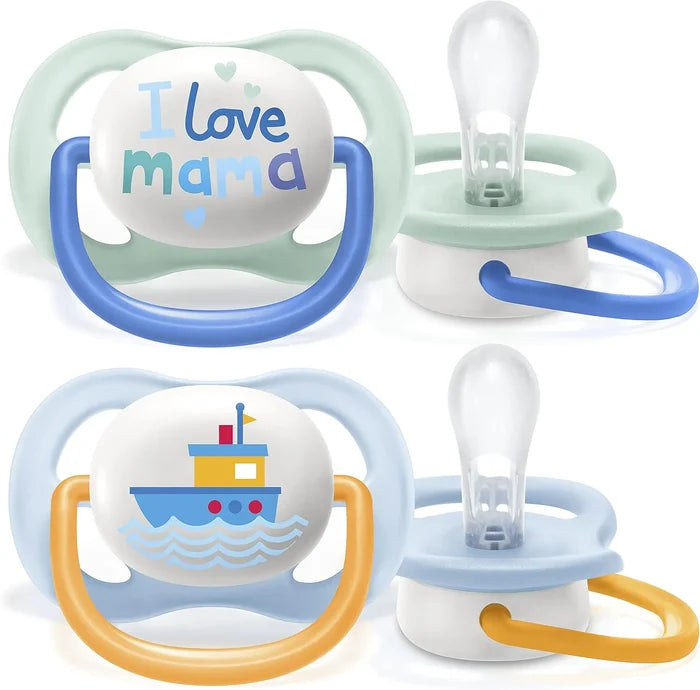 Philips Avent 2-pc Ultra Air Pacifier for 0-6m - I Love Mama