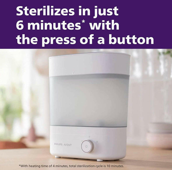 Philips AVENT Baby Bottle Sterilizer with Dryer.