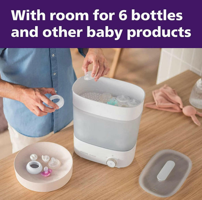 Philips AVENT Baby Bottle Sterilizer with Dryer.