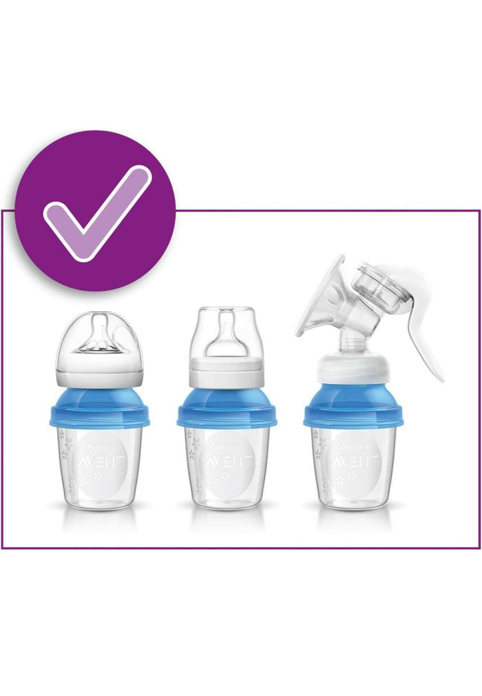 Philips AVENT Breast Milk Storage Cups And Lids, 10 6oz Containers.