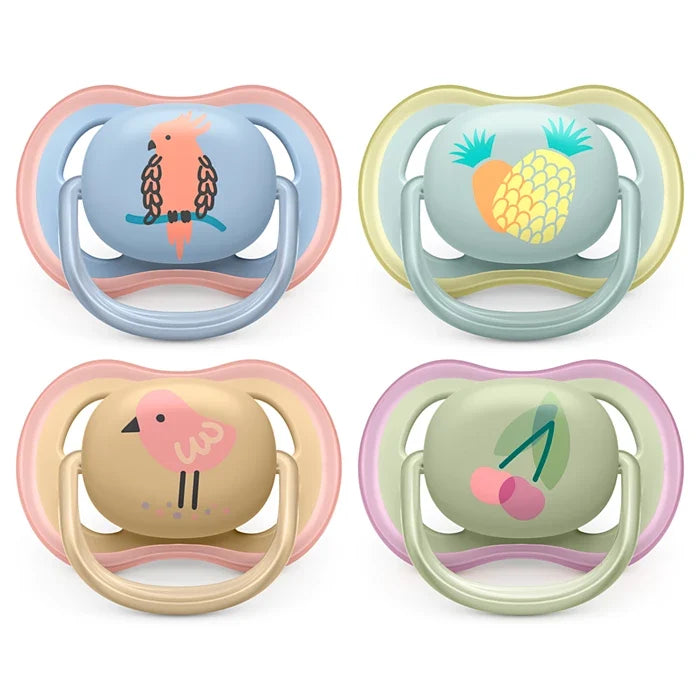 Philips Avent Soother Ultra Air, 0-6Months, 2pcs