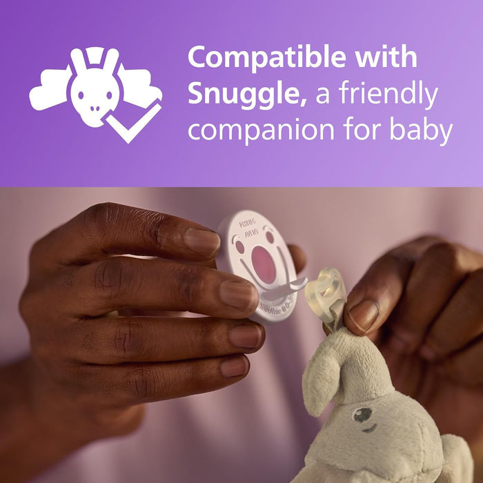 Philips Avent Soothie 3-18 Months Baby Pacifiers/Suce -  2 Pcs