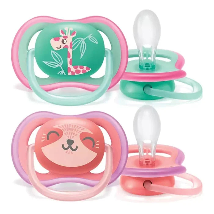Philips Avent Ultra Air Soother, 18+ Months, Deco Mixed, 2pcs