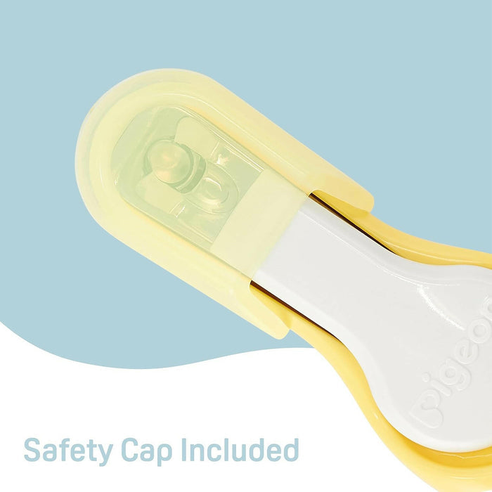 Pigeon Baby Nail Clipper with Splatter Proof Case for 9+ Months