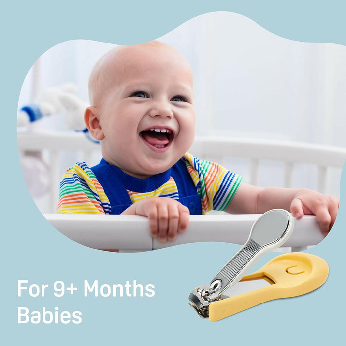 Pigeon Baby Nail Clipper with Splatter Proof Case for 9+ Months