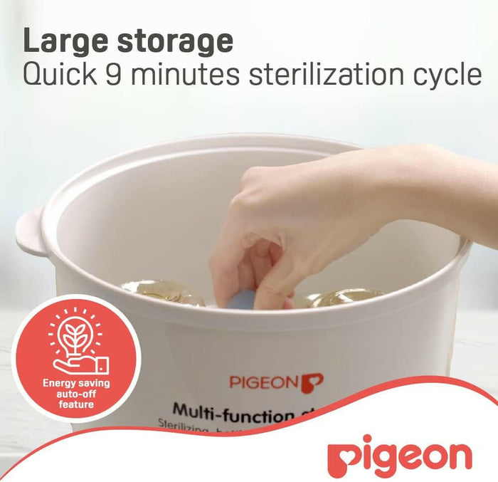 Pigeon Multi function Sterilizer, Bottle Warming, Food Warming, Sterilizing, White