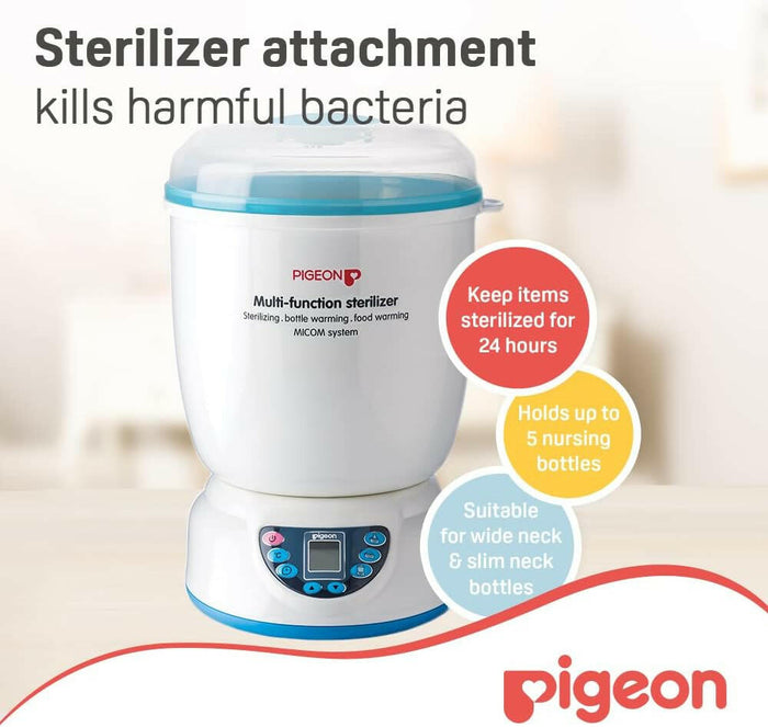 Pigeon Multi function Sterilizer, Bottle Warming, Food Warming, Sterilizing, White