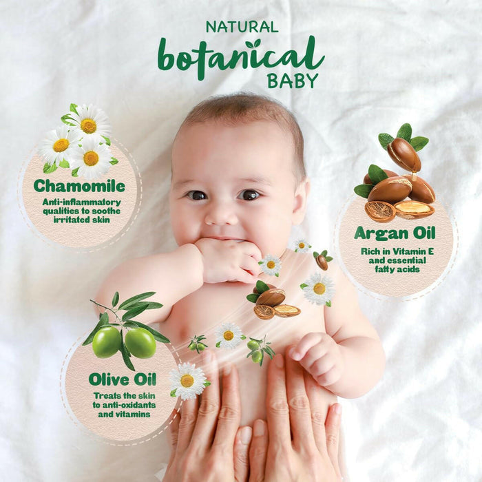 Pigeon Natural Botanical Baby Massage Oil, 120ml