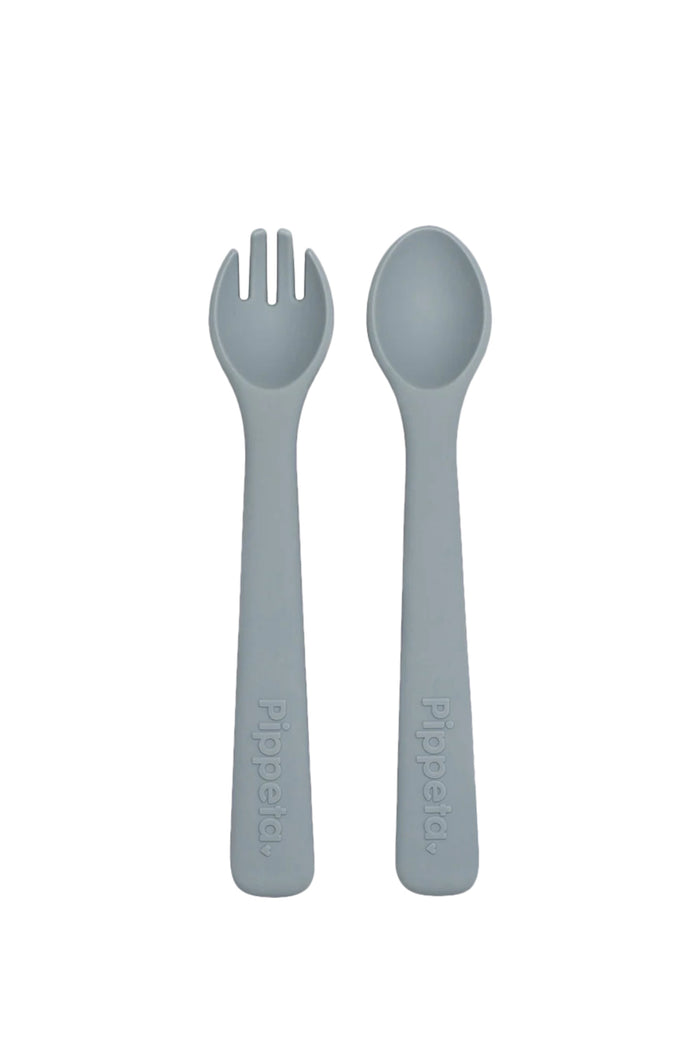 Pippeta Silicone Spoon & Fork