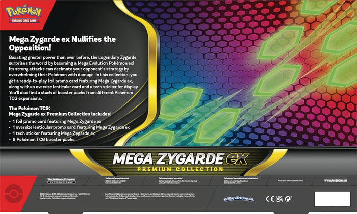 PKM: Mega Zygarde ex Premium Collection