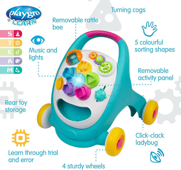 Playgro Sensory Explorer Music and Lights Activity Walker