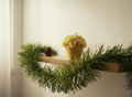 Poinsettia Candle