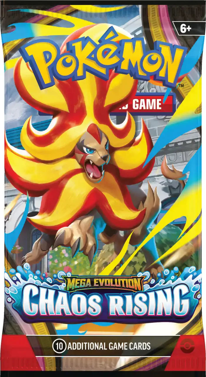 Pokémon - Trading Card Game: Mega Evolution - Chaos Rising Booster Pack