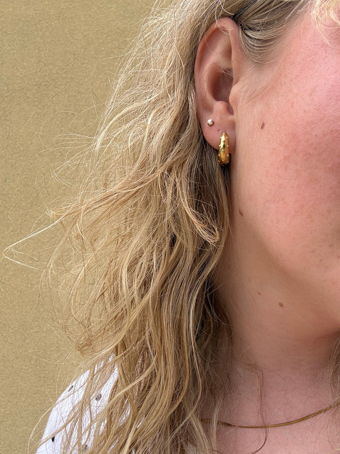 Polka dot earrings