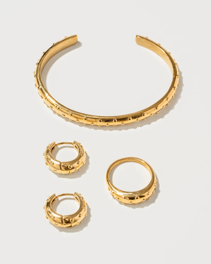 Polka dot earrings